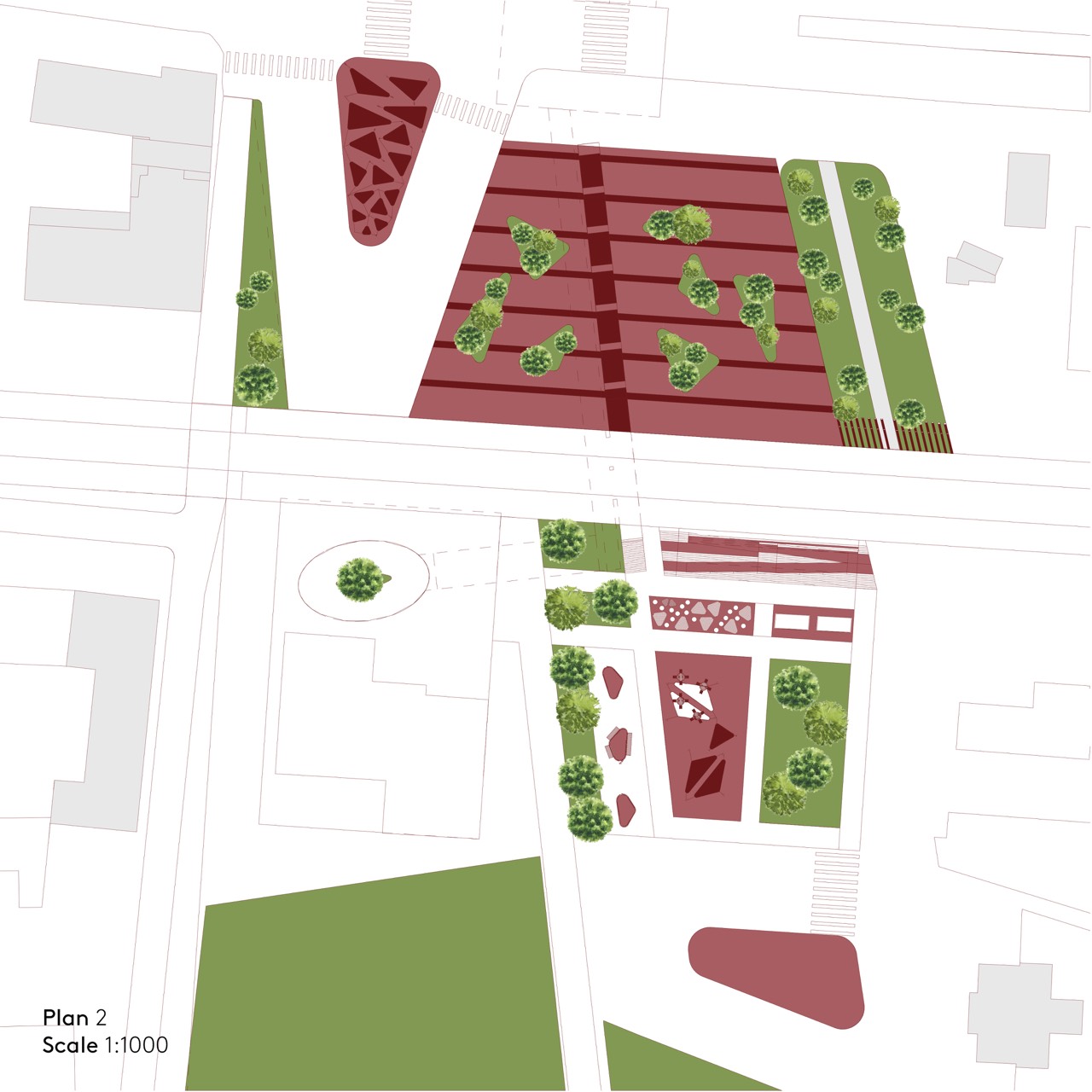 RML Link — detail plan and surface pattern studies